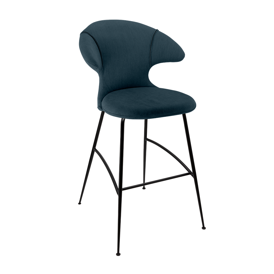 Tabouret de bar Time Flies Umage 590-15C5912-3, bleu ciel et noir