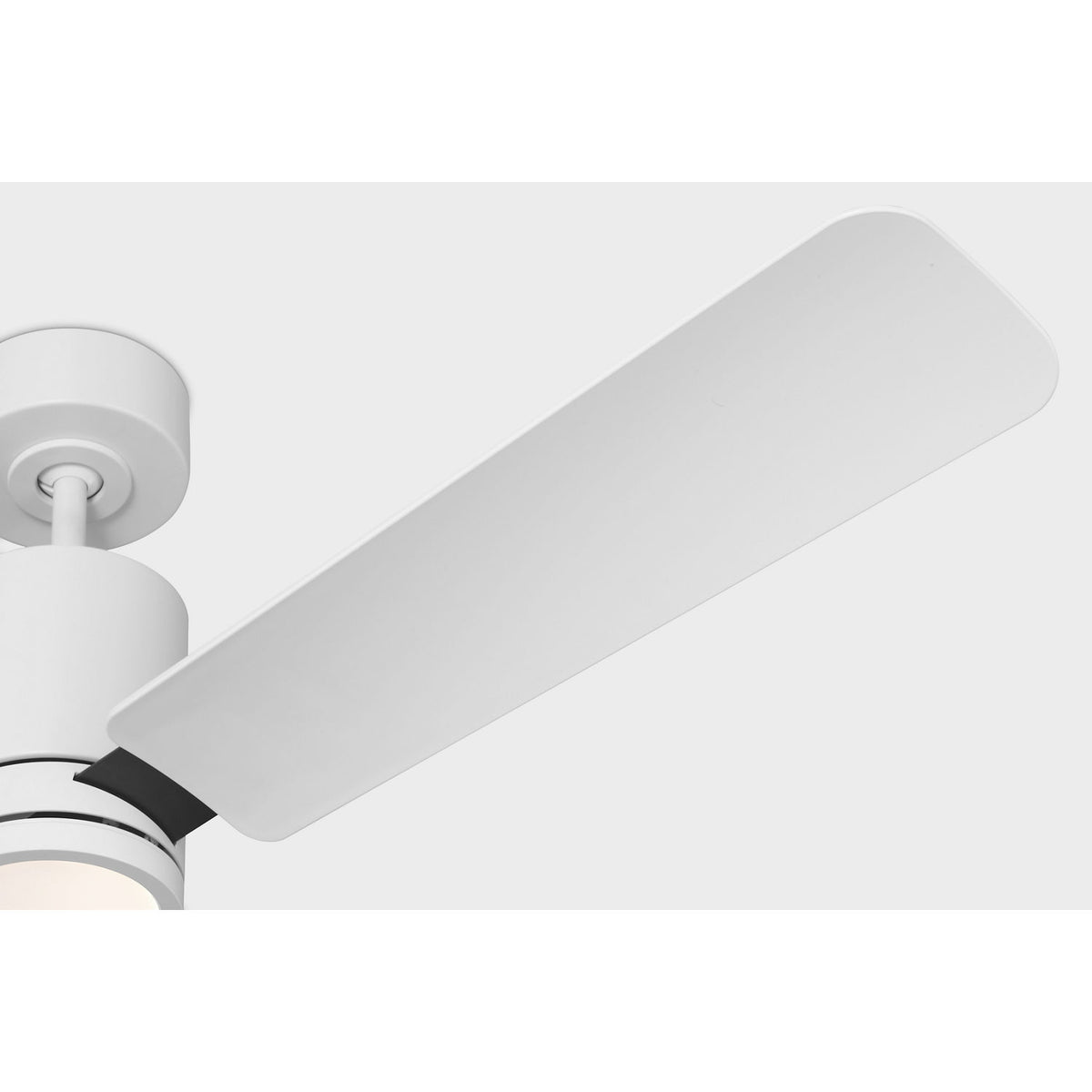 Confort visuel Ventilateur Collection 3CCSM54RZWD Cleancut Smart LED Ceiling Ventilateur