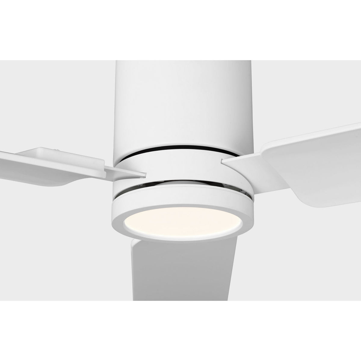 Confort visuel Ventilateur Collection 3CCSM54RZWD Cleancut Smart LED Ceiling Ventilateur