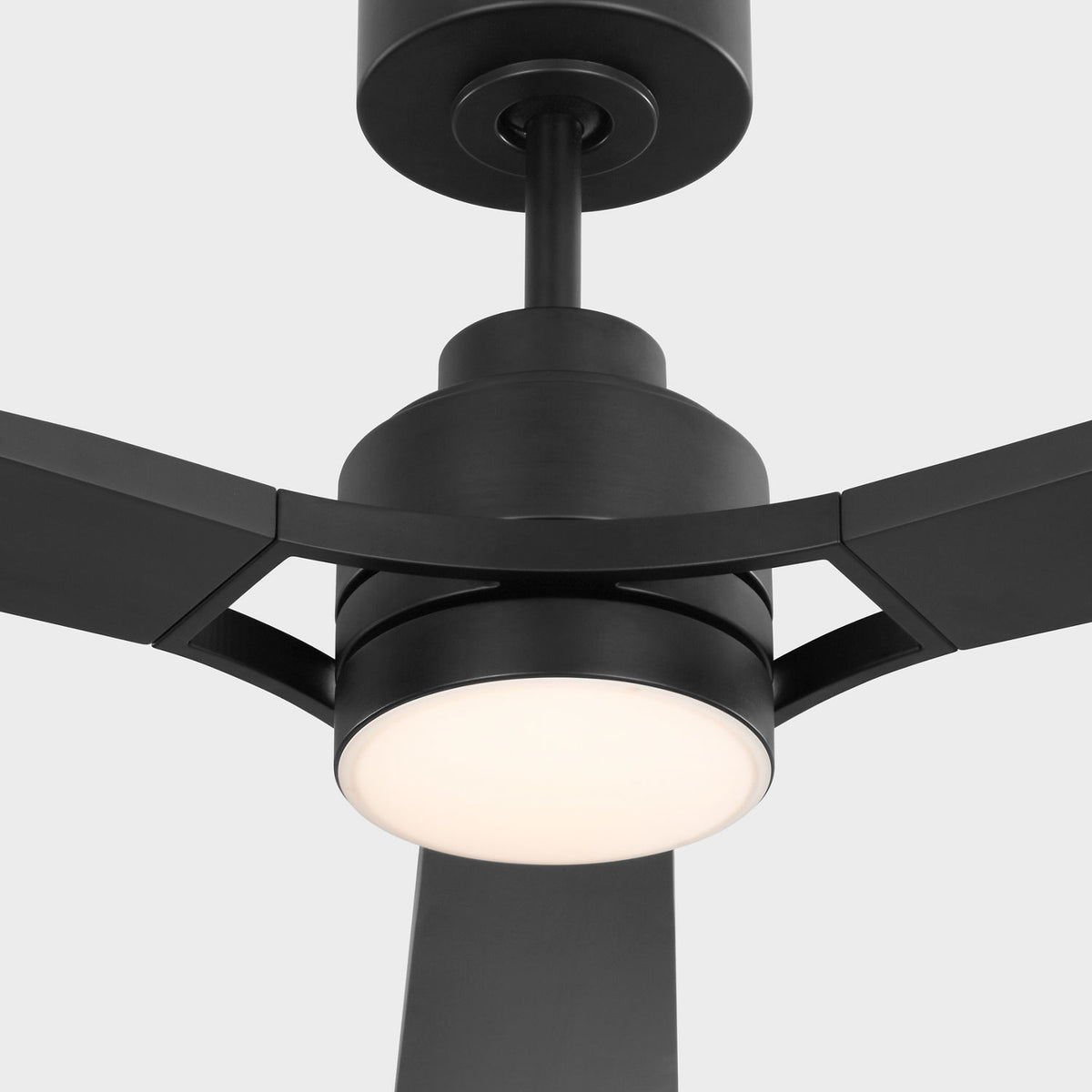 Confort visuel Ventilateur Collection 3TRLSM60MBKD Plafond LED intelligent Trillium 60" Ventilateur