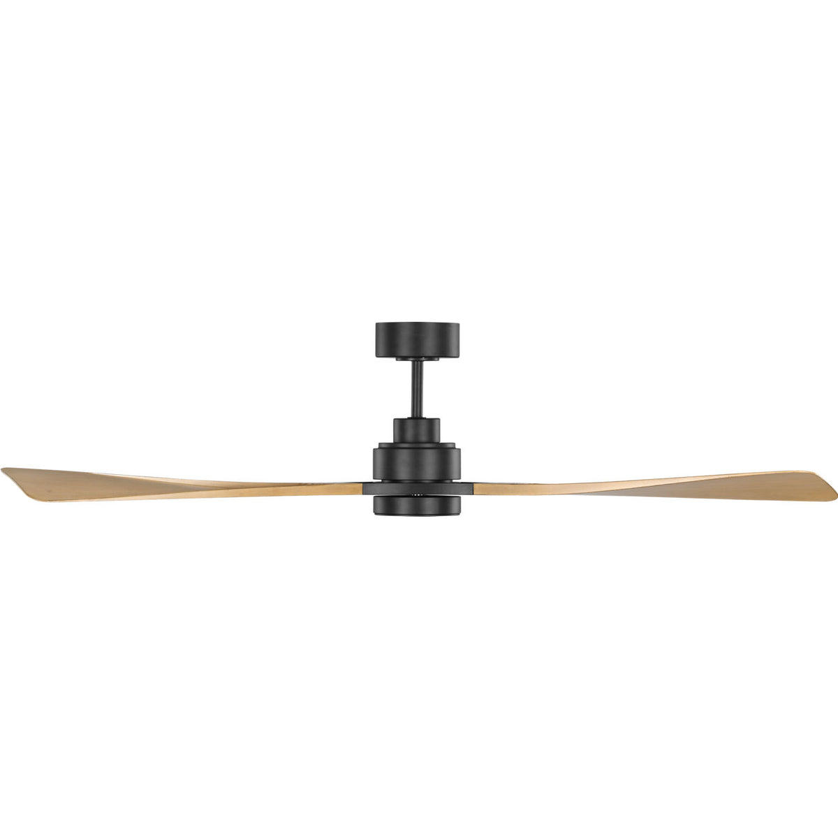 Confort visuel Ventilateur Collection 3TRLSM60MBKNHD Plafond LED intelligent Trillium 60" Ventilateur