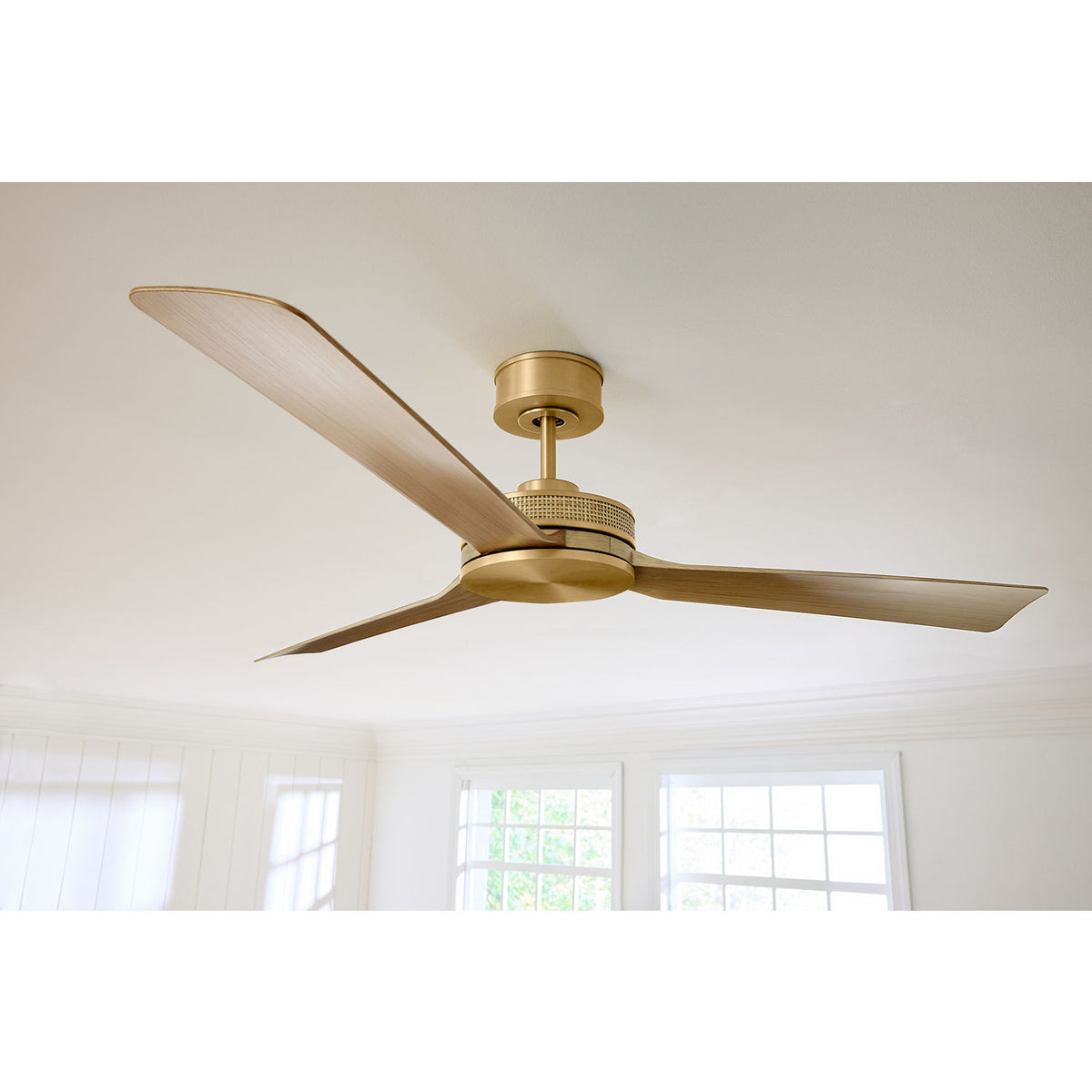 Confort visuel Ventilateur Collection 3ELASM56BBSNH Elara Smart Plafond 56" Ventilateur