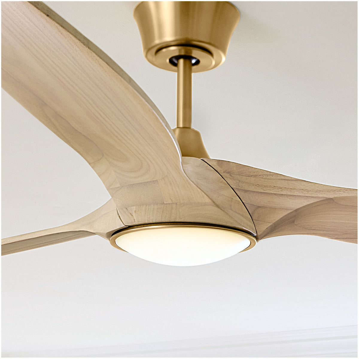 Confort visuel Ventilateur Collection 3SLNSM52BBSWWOD Selen Smart LED Ceiling Ventilateur