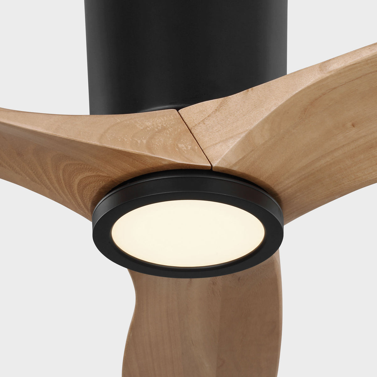 Visual Comfort Fan Collection 3SYRHSM52MBKNHD Seyra Smart Hugger LED Ceiling Fan