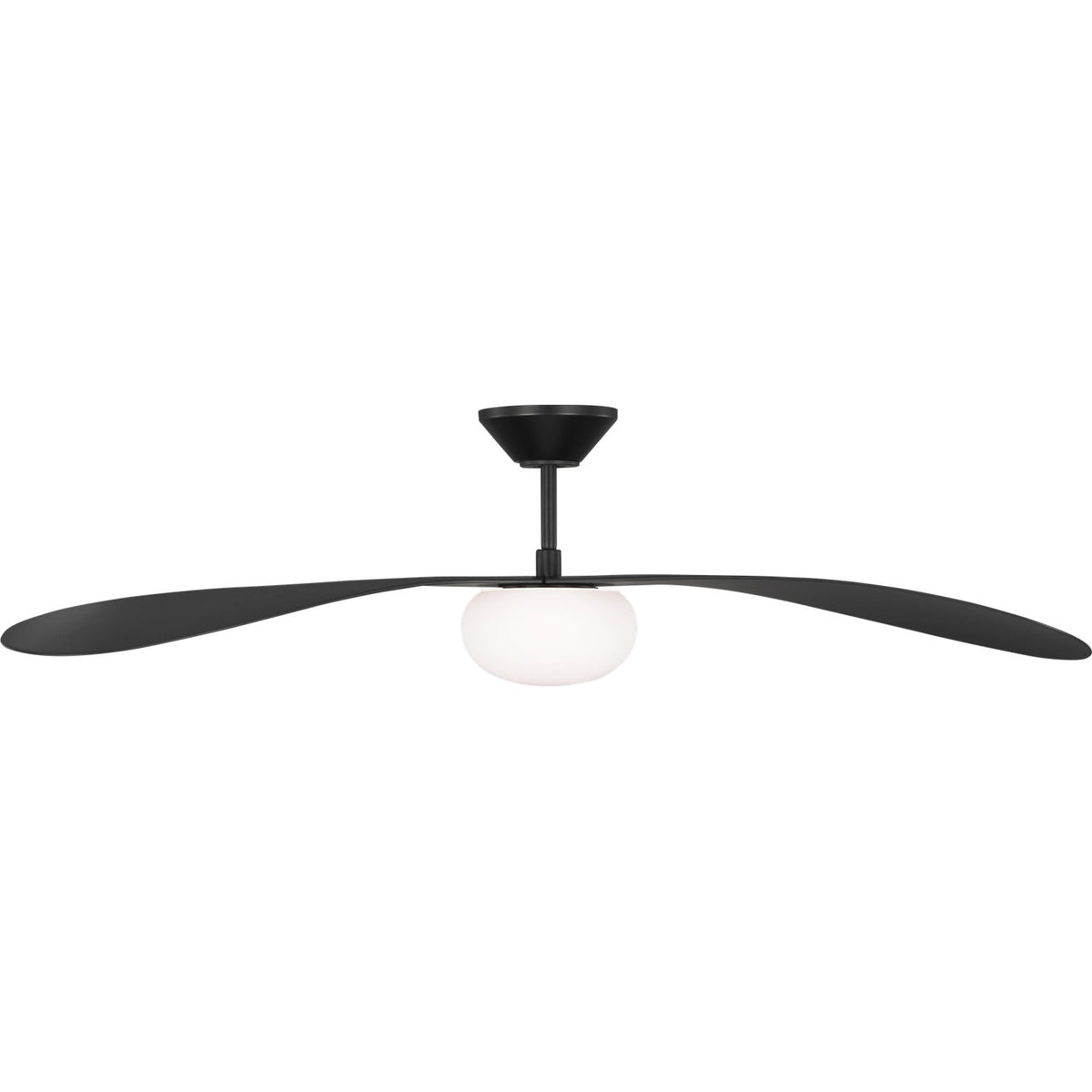Visual Comfort Fan Collection 3DPSM58MBKD Drape Smart 58" LED Ceiling Fan