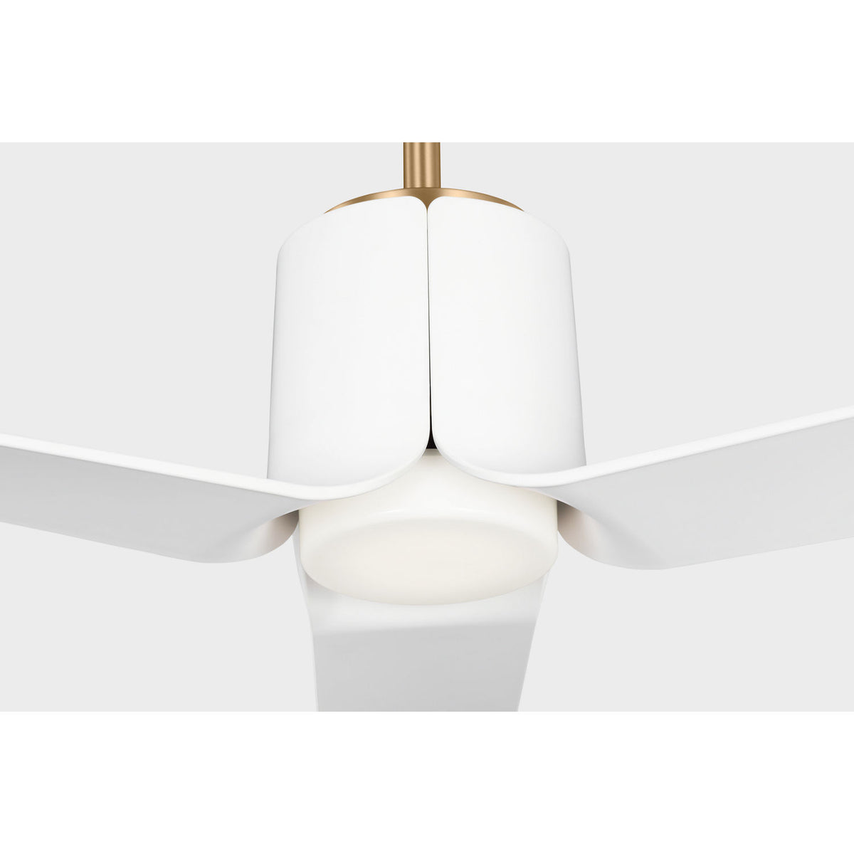 Confort visuel Ventilateur Collection 3PESM52BBSD Plafond LED intelligent Peel Ventilateur