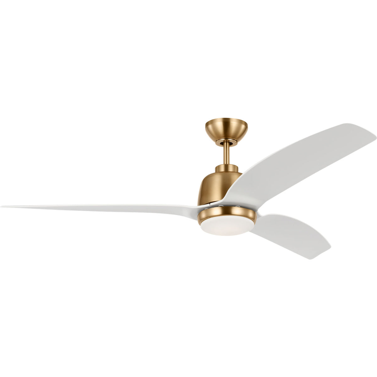 Confort visuel Ventilateur Collection 3AVLR60SBD Avila Plafonnier LED Ventilateur