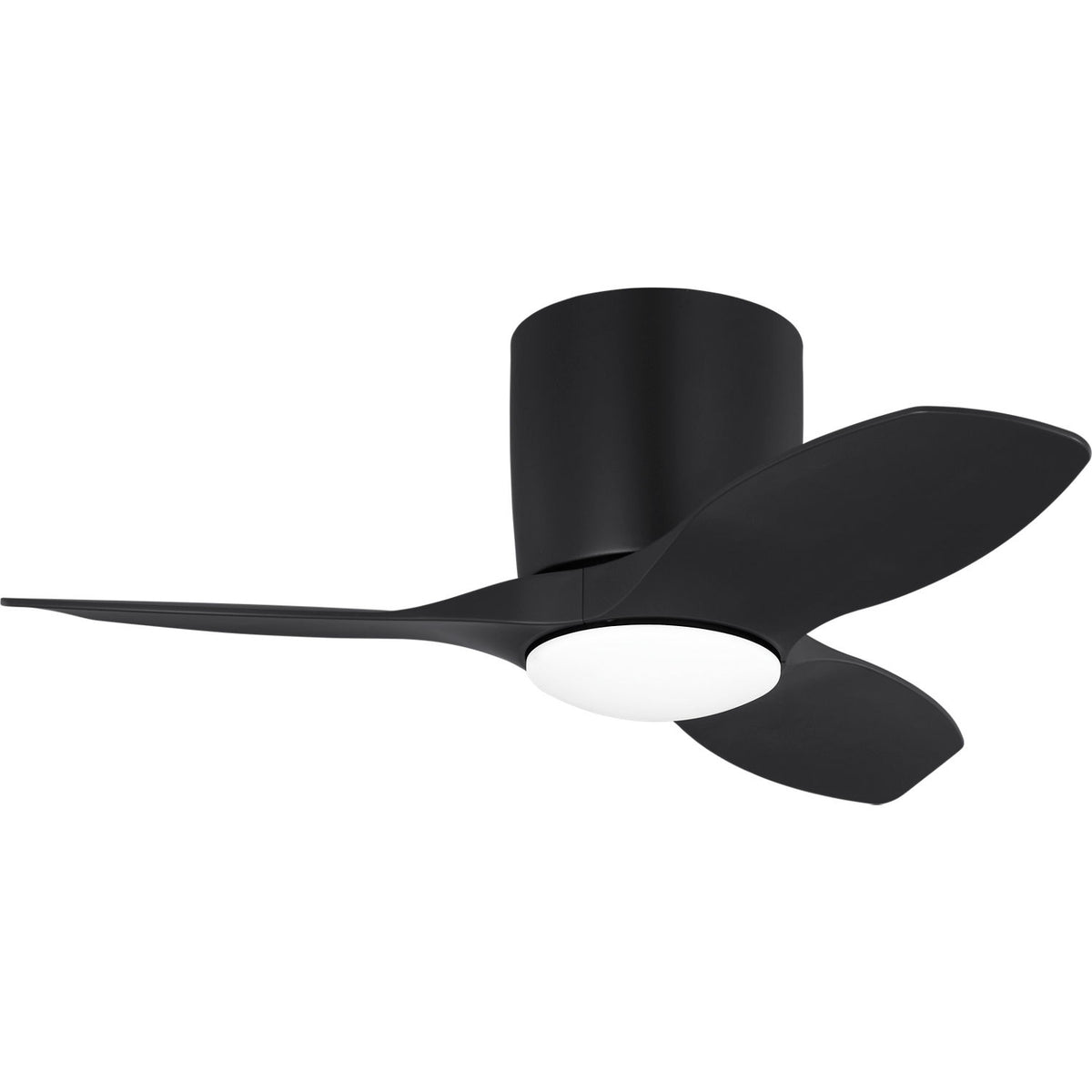 Confort visuel Ventilateur Collection 3TTHR32MBKD Titus 32" Hugger LED Ceiling Ventilateur