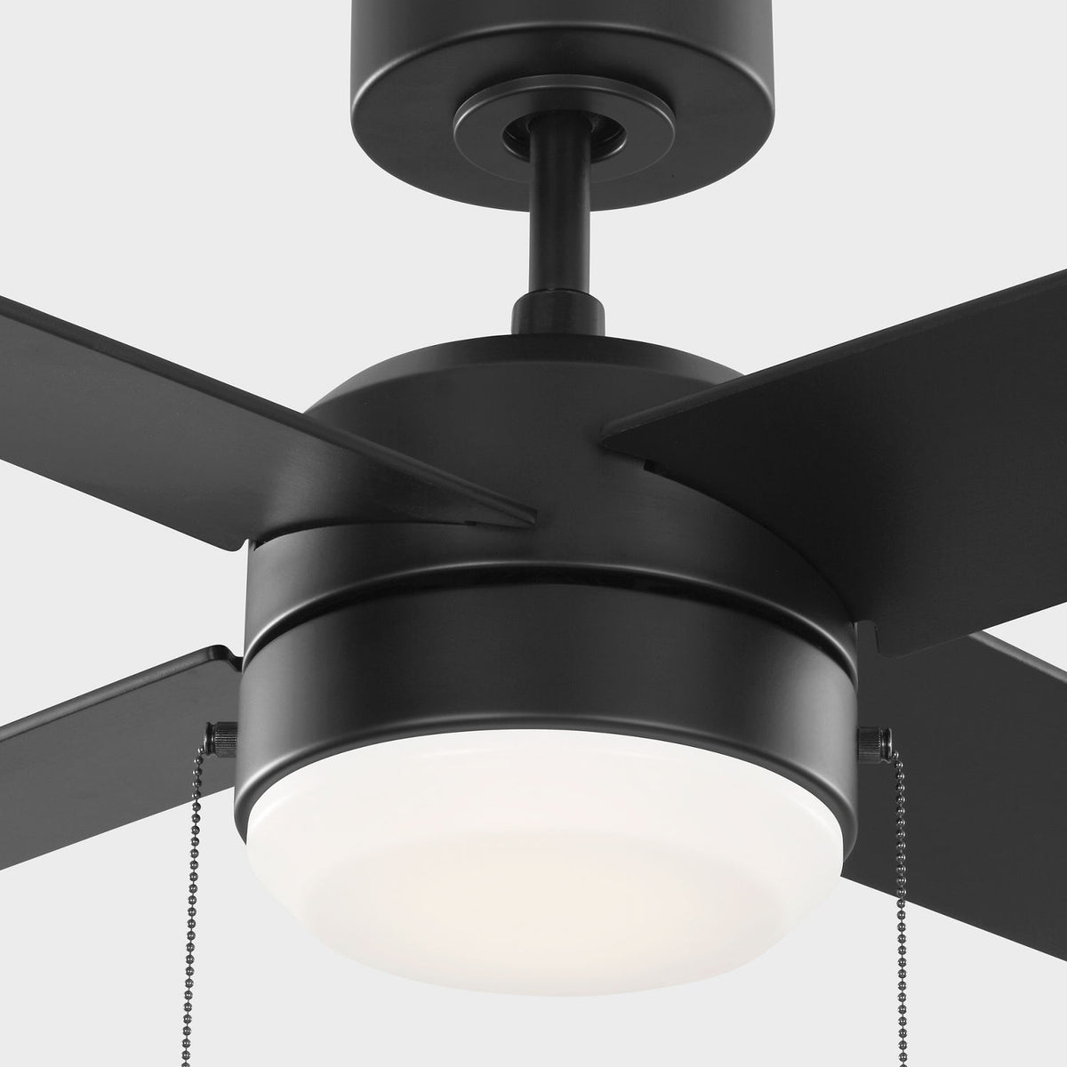 Visual Comfort Fan Collection 4LNI52MBKAWD Loni 52" LED Pull Chain Ceiling Fan