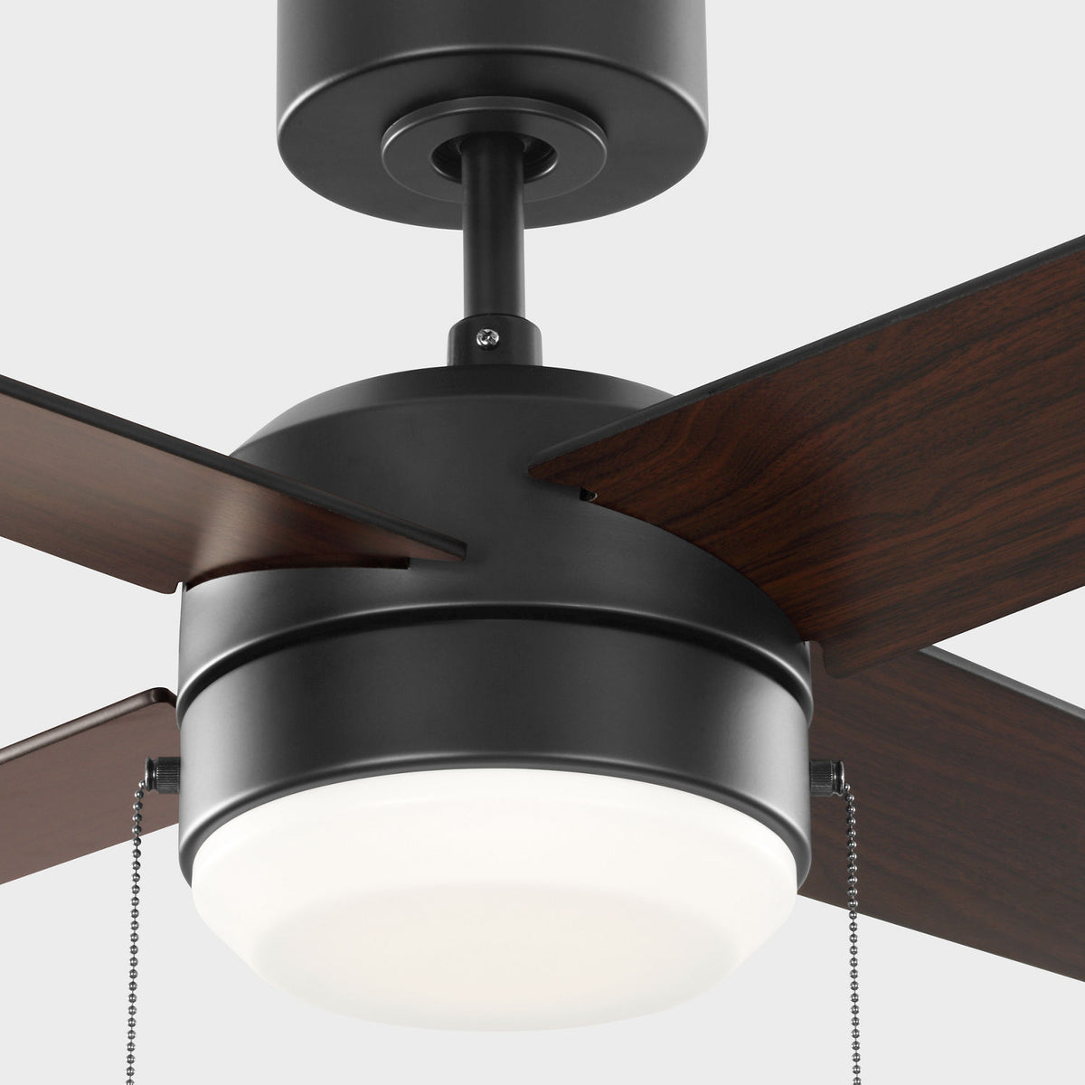 Visual Comfort Fan Collection 4LNI52MBKAWD Loni 52" LED Pull Chain Ceiling Fan