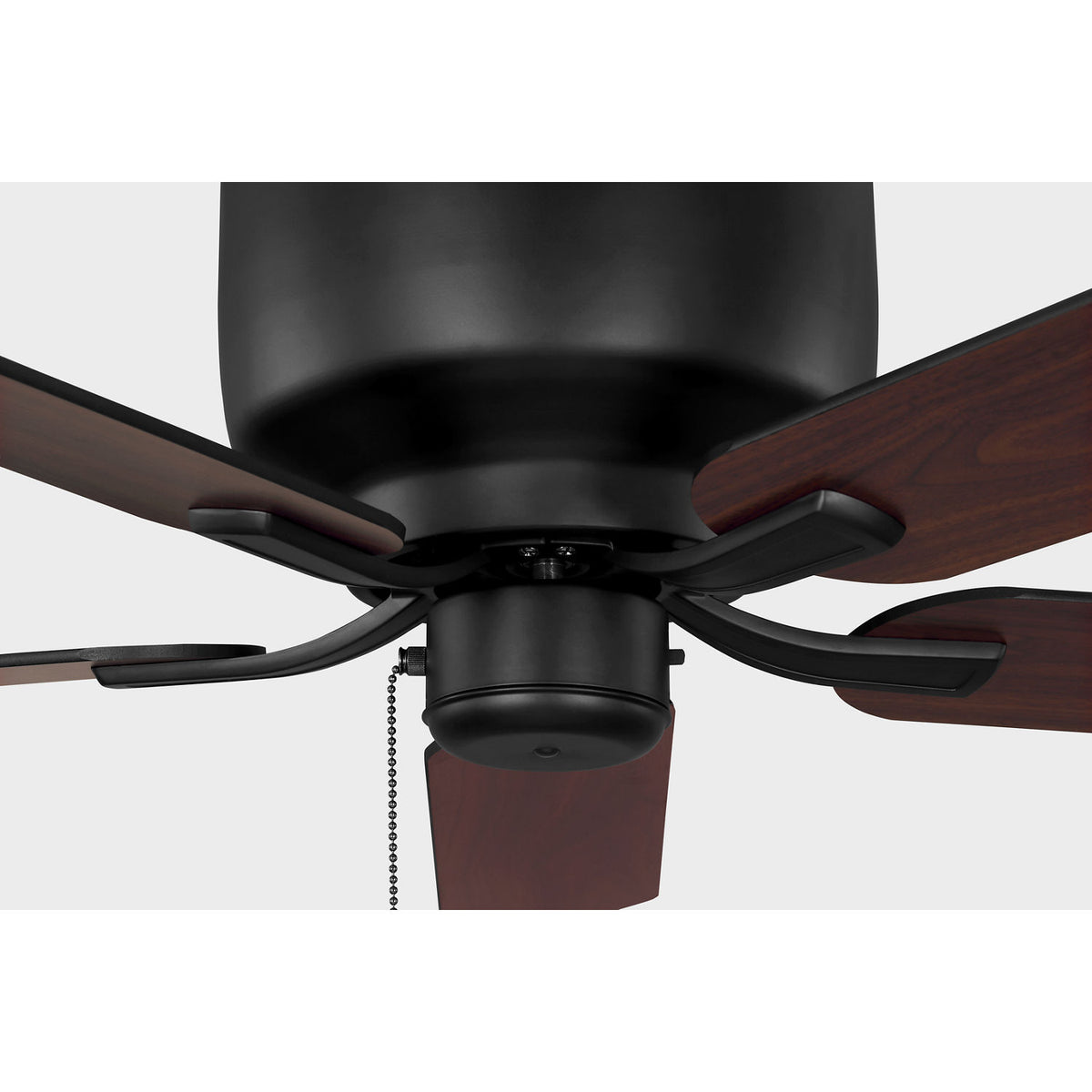 Confort visuel Ventilateur Collection 5LDH52MBK Linden 52" Hugger Ceiling Ventilateur