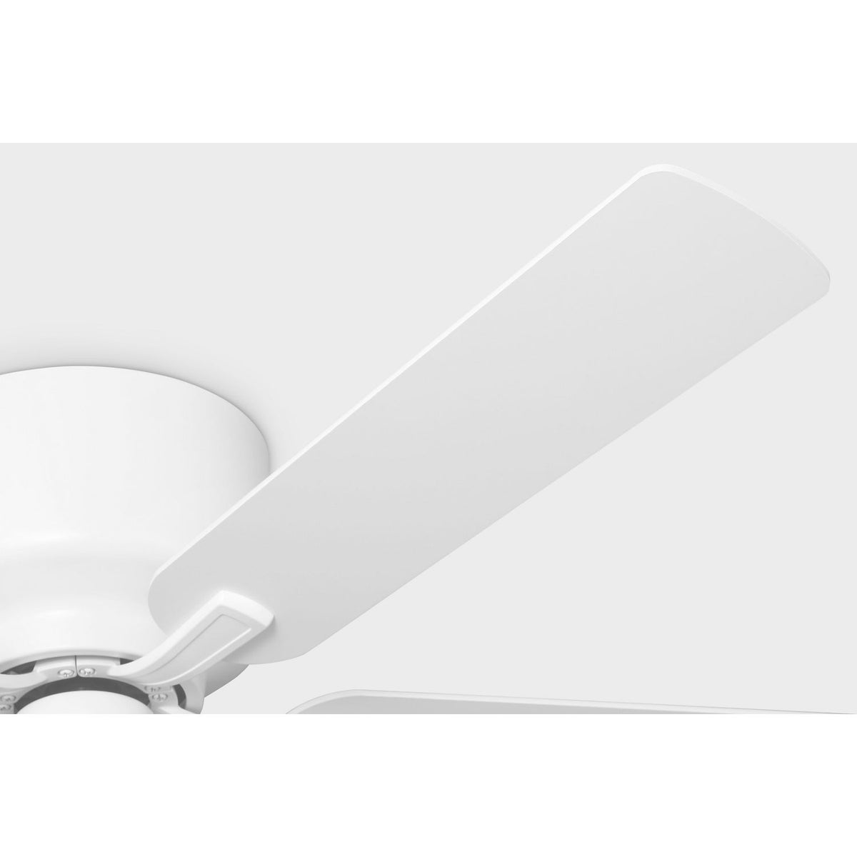Confort visuel Ventilateur Collection 5LDH52RZW Linden 52" Hugger Ceiling Ventilateur