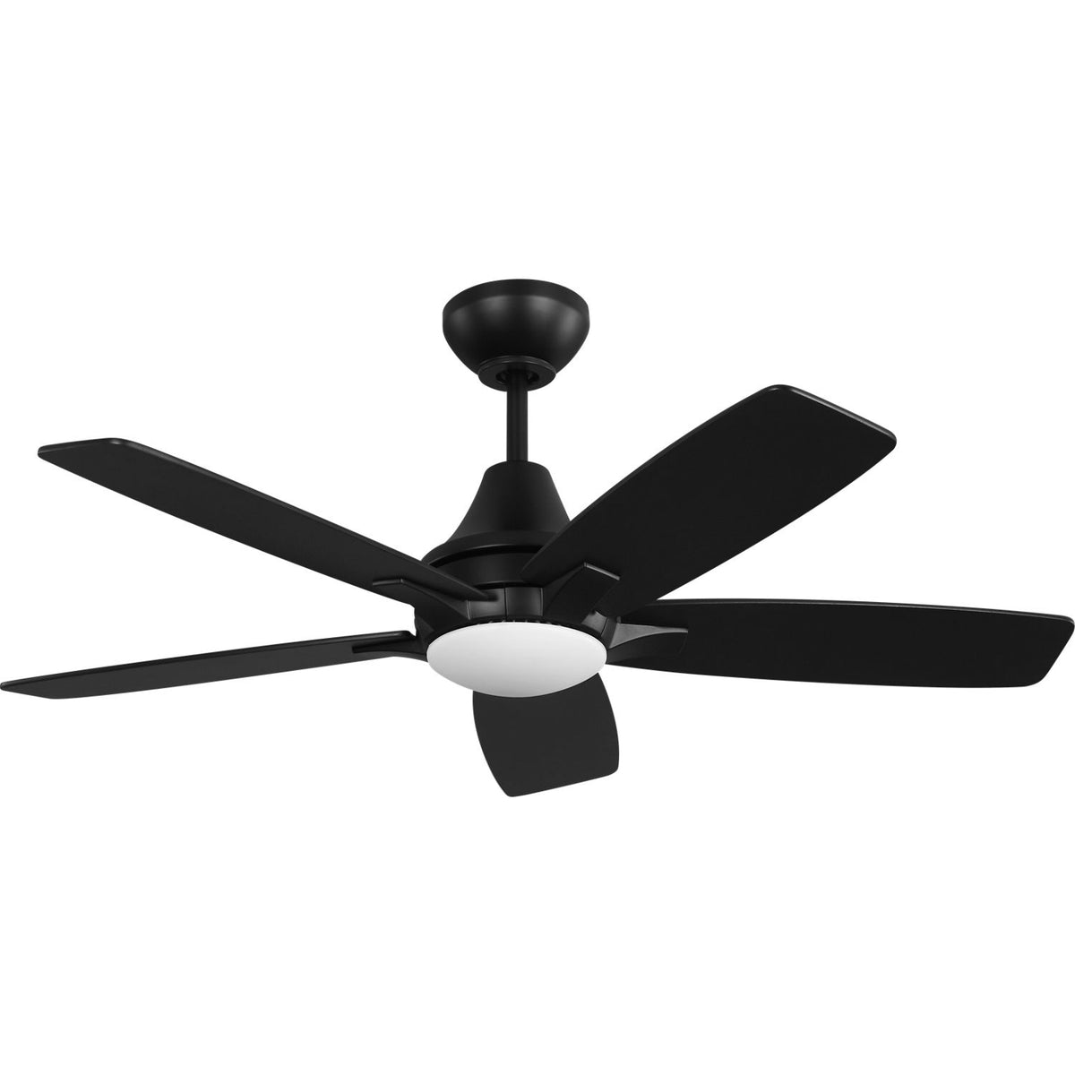 Confort visuel Ventilateur Collection 5LWDR44MBKD Lowden LED Ceiling Ventilateur