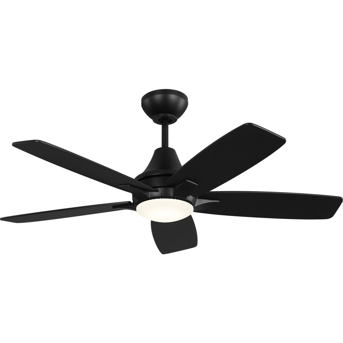 Confort visuel Ventilateur Collection 5LWDR44MBKD Lowden LED Ceiling Ventilateur