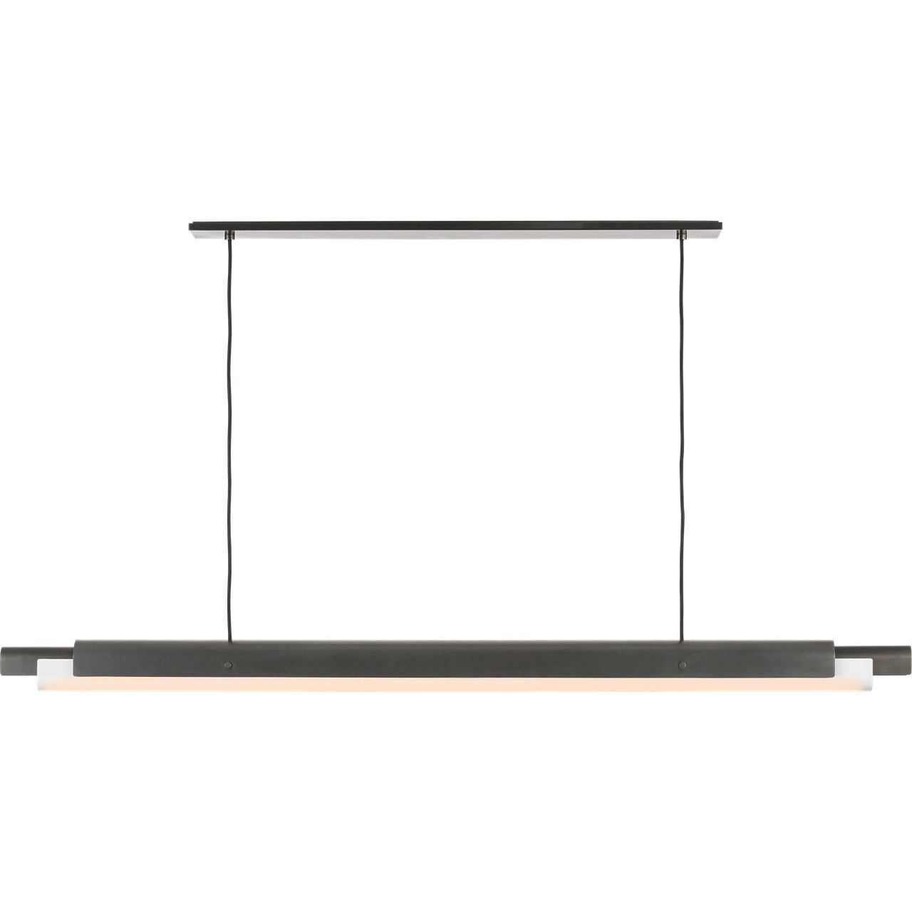 Collection moderne Visual Comfort - AKLS677WDBZOP - Ambrose 72 Linéaire Suspendu - Ambroise - Bronze