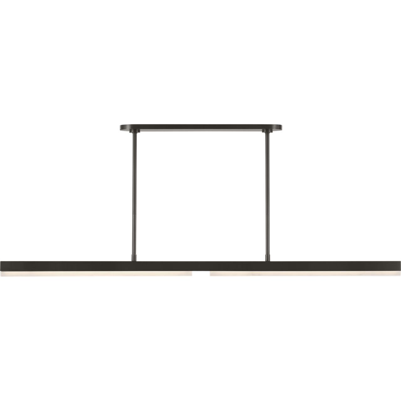 Visual Comfort Modern Collection - KWLS70727BZALB - Linea 60 Linear Chandelier - Linea - Bronze