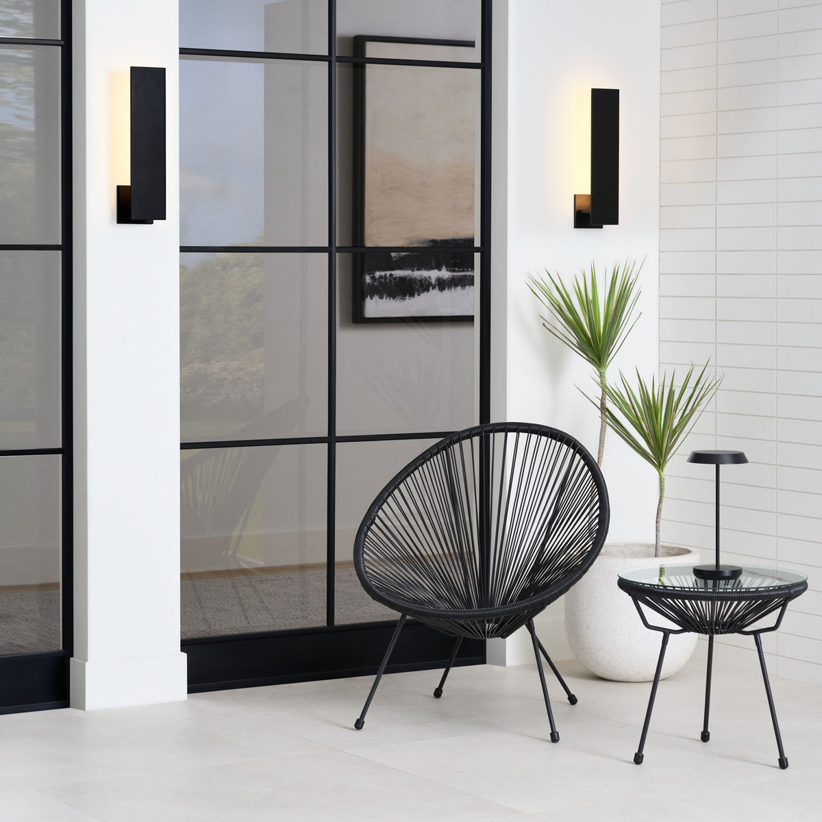 Visual Comfort Modern Collection KWOWS72327OB Angolo Wall