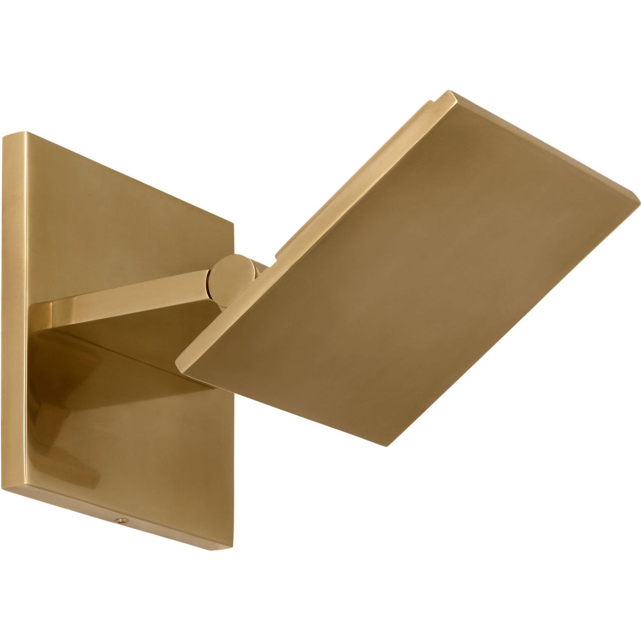 Visual Comfort Modern Collection - KWWS61227HAB - Angolo 6 Sconce - Angolo - Hand-Rubbed Antique Brass