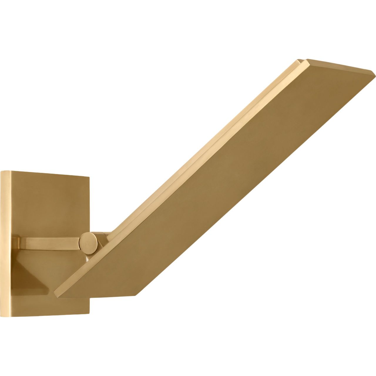 Visual Comfort Modern Collection - KWWS61327HAB - Angolo 11 Sconce - Angolo - Hand-Rubbed Antique Brass