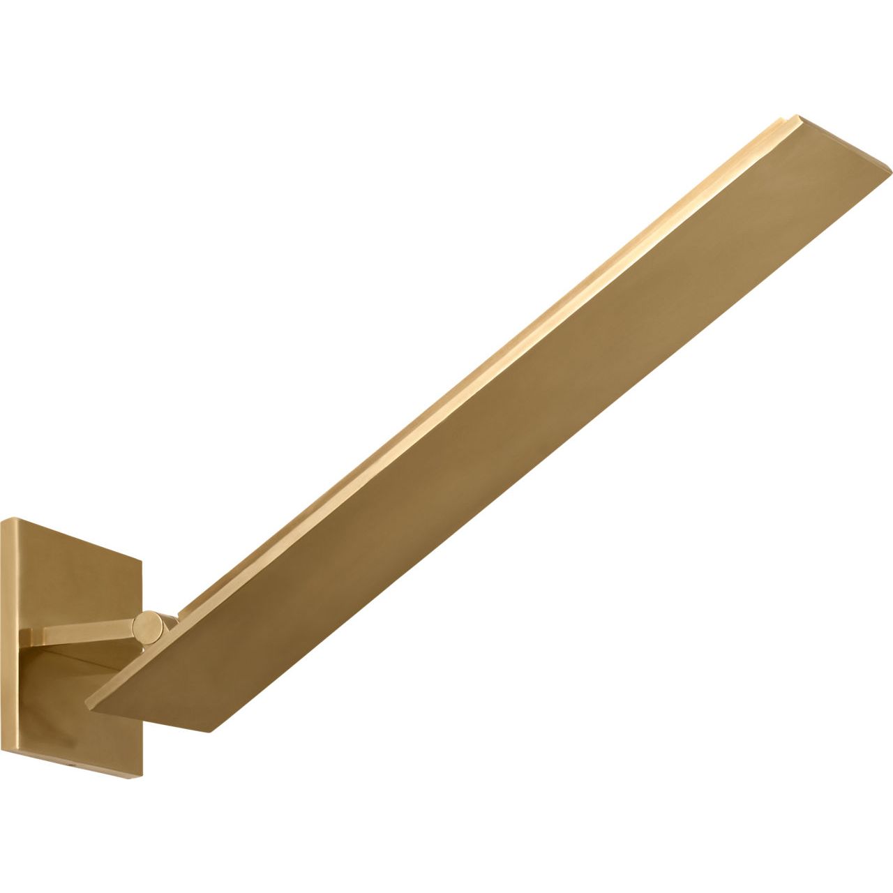 Visual Comfort Modern Collection - KWWS61427HAB - Angolo 18 Sconce - Angolo - Hand-Rubbed Antique Brass
