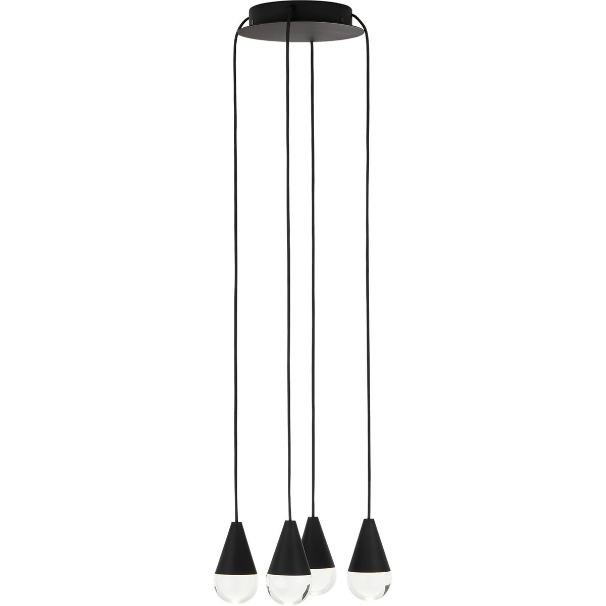 Visual Comfort Modern Collection 700TRSPCPA4RB-LED930 Cupola 4-Light Chandelier