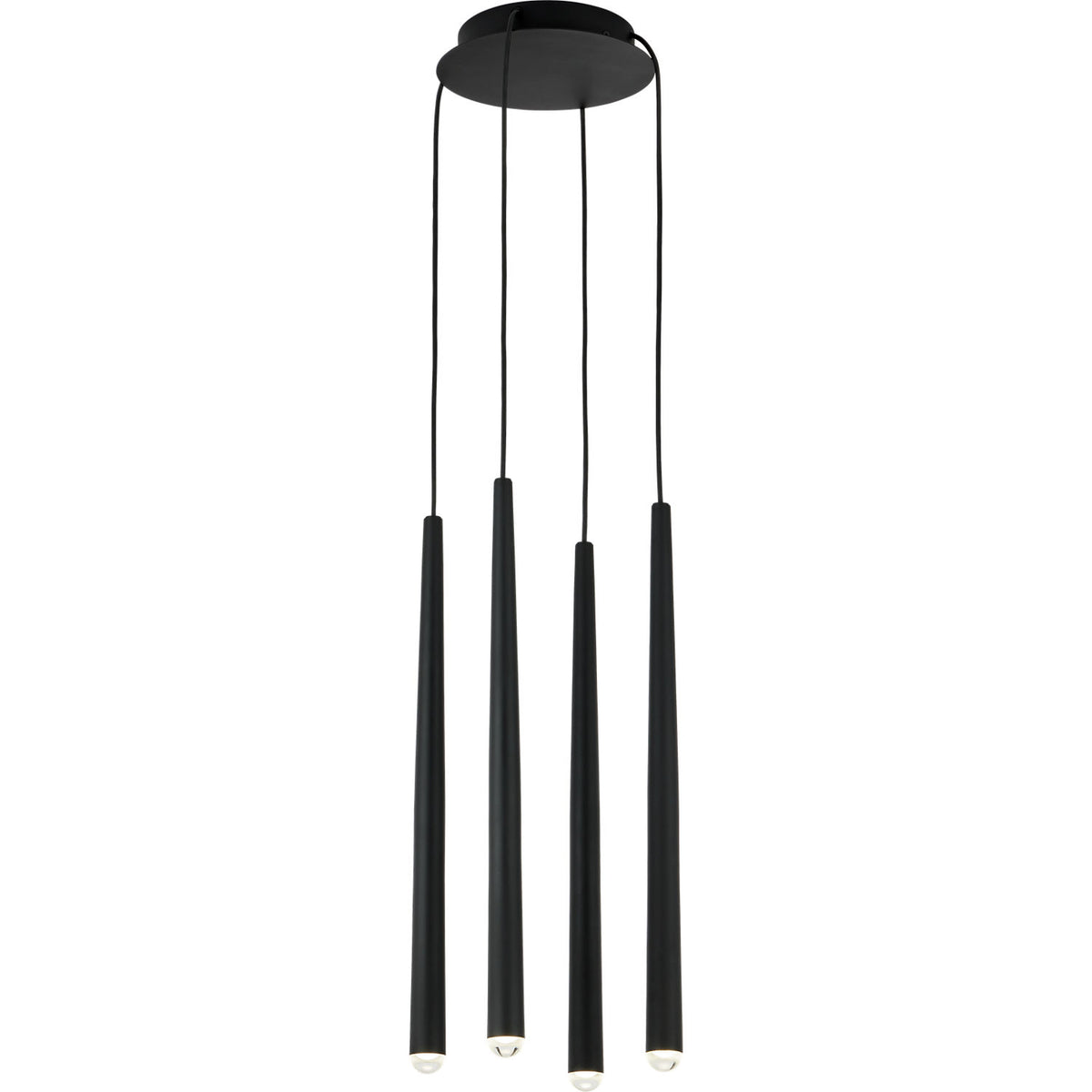 Collection moderne Visual Comfort 700TRSPPYL4RB-LED930 Pylône 4 lampes Suspendu