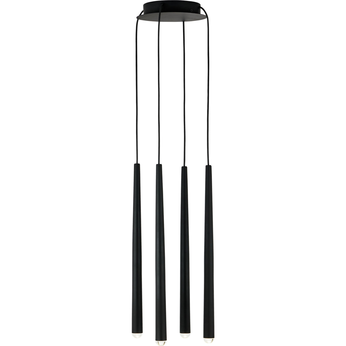 Collection moderne Visual Comfort 700TRSPPYL4RB-LED930 Pylône 4 lampes Suspendu