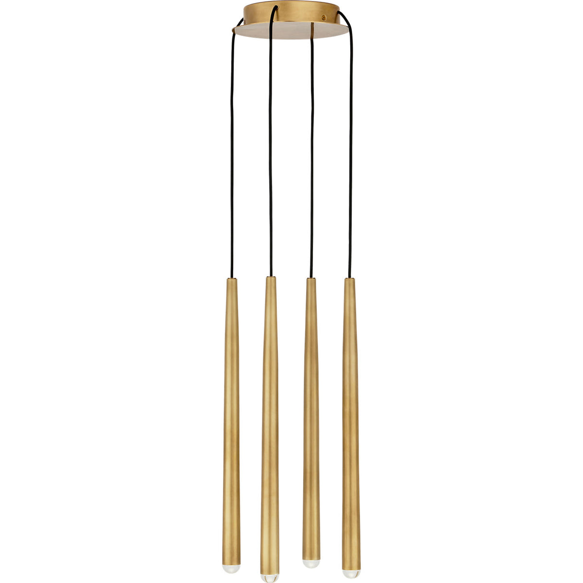 Collection moderne Visual Comfort 700TRSPPYL4RNB-LED930 Pylône 4 lampes Suspendu