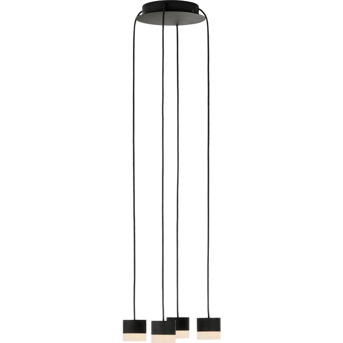 Collection Visual Comfort Modern SLCH52030B Pignon Alabaster 4 Lumières Suspendu