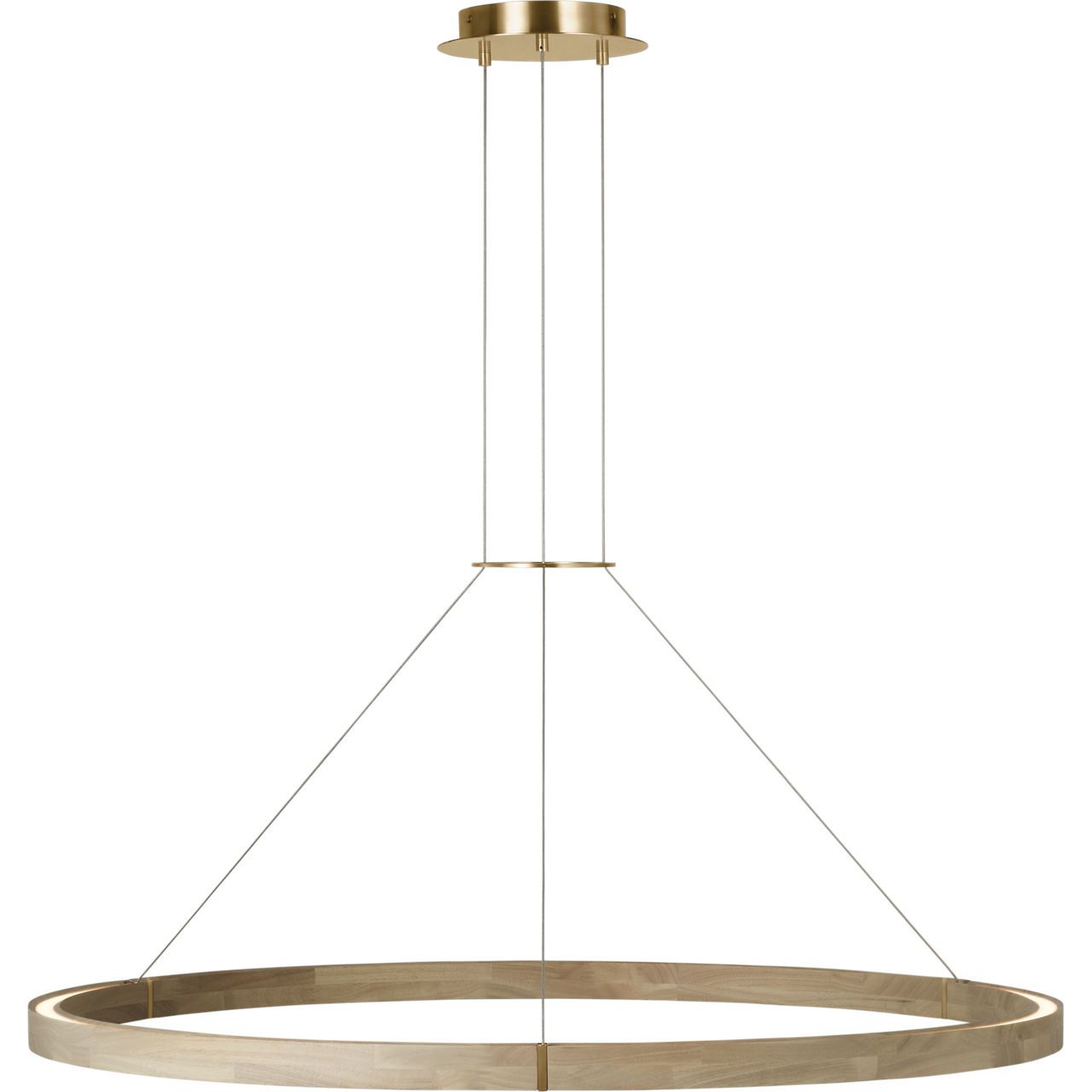 Visual Comfort Modern Collection - SLCH66227HABWWO - Ashok 49 Chandelier - Ashok - Hand-Rubbed Antique Brass