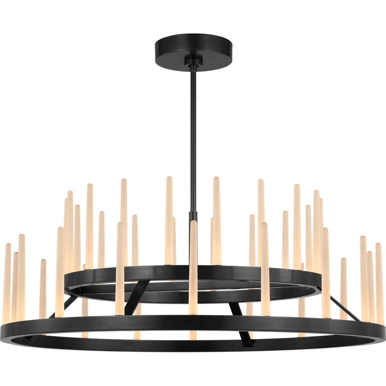 Visual Comfort Modern Collection - SLCH81022BZEG - Sagrada 36 Two-Tier Chandelier - Sagrada - Bronze