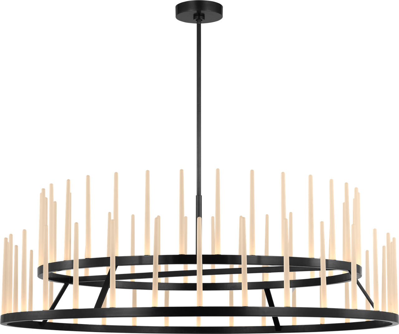 Collection moderne Visual Comfort - SLCH81222BZEG - Sagrada 60 Deux niveaux Suspendu - Sagrada - Bronze