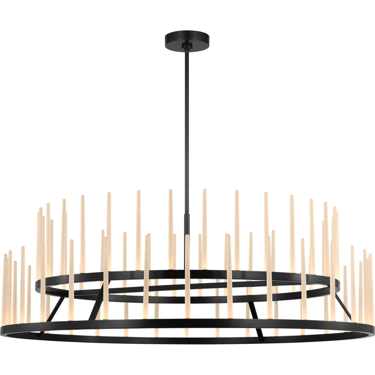 Visual Comfort Modern Collection - SLCH81222BZEG - Sagrada 60 Two-Tier Chandelier - Sagrada - Bronze