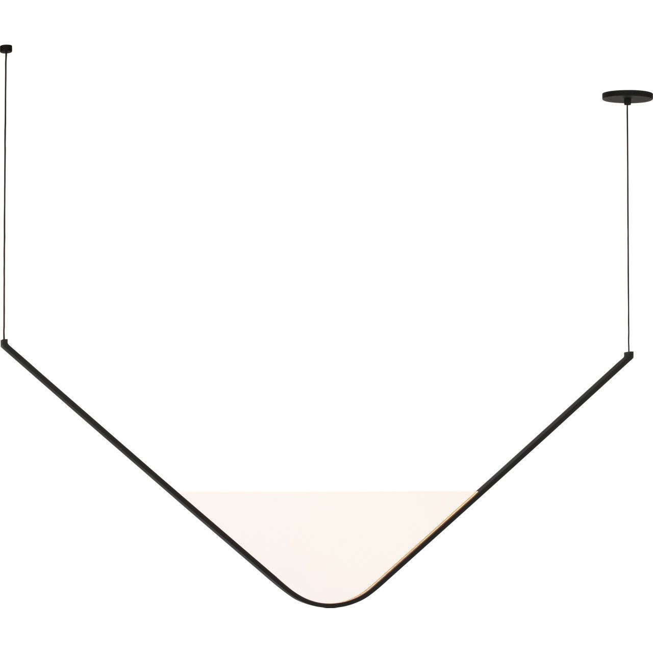 Visual Comfort Modern Collection - SLCH837SCTB - Mizu 56 Chandelier - Mizu - Nightshade Black