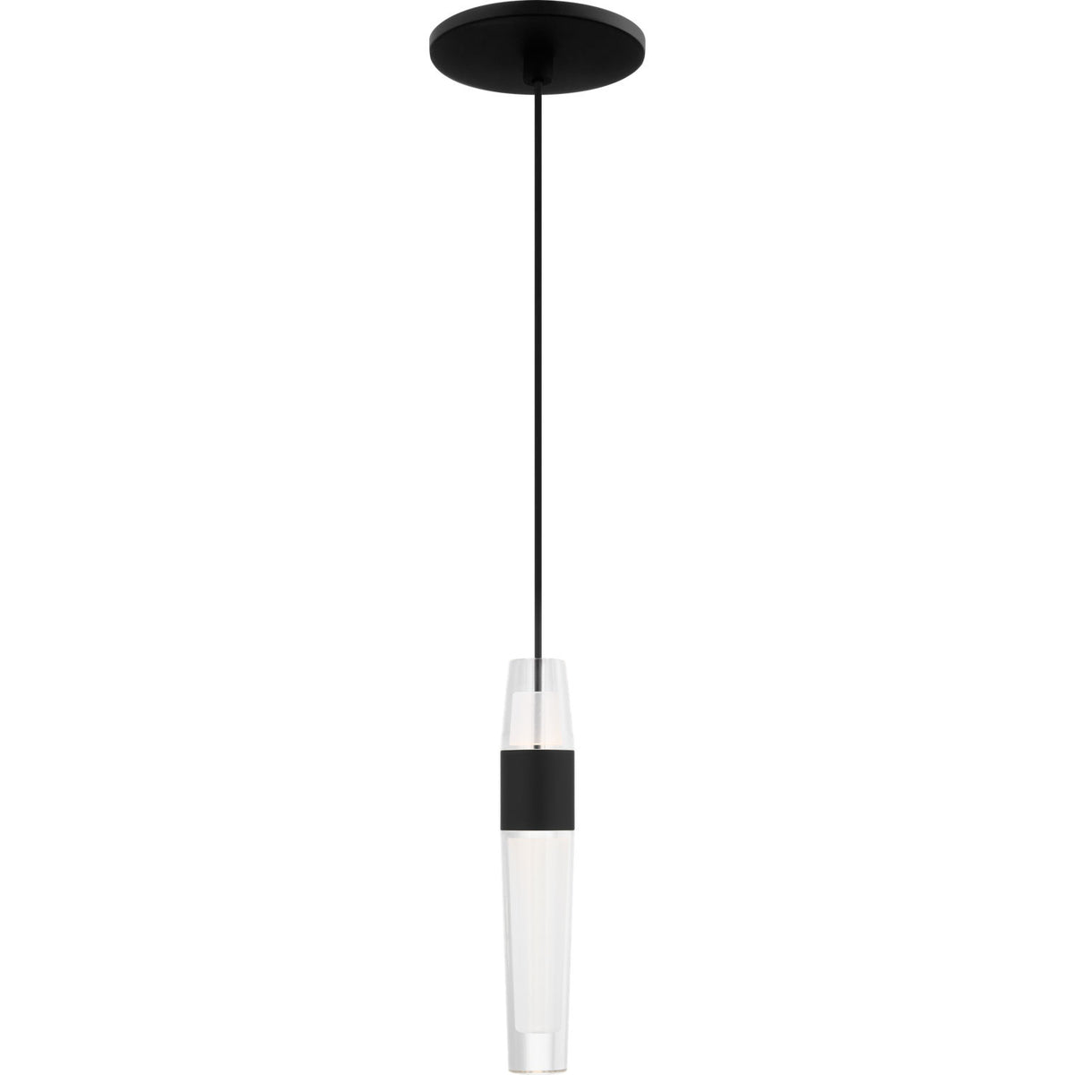 Collection moderne Visual Comfort SLPD39727B Lassell 1 lumière Suspension