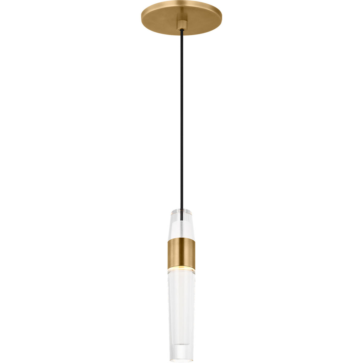 Collection moderne Visual Comfort SLPD39727NB Lassell 1 lumière Suspension