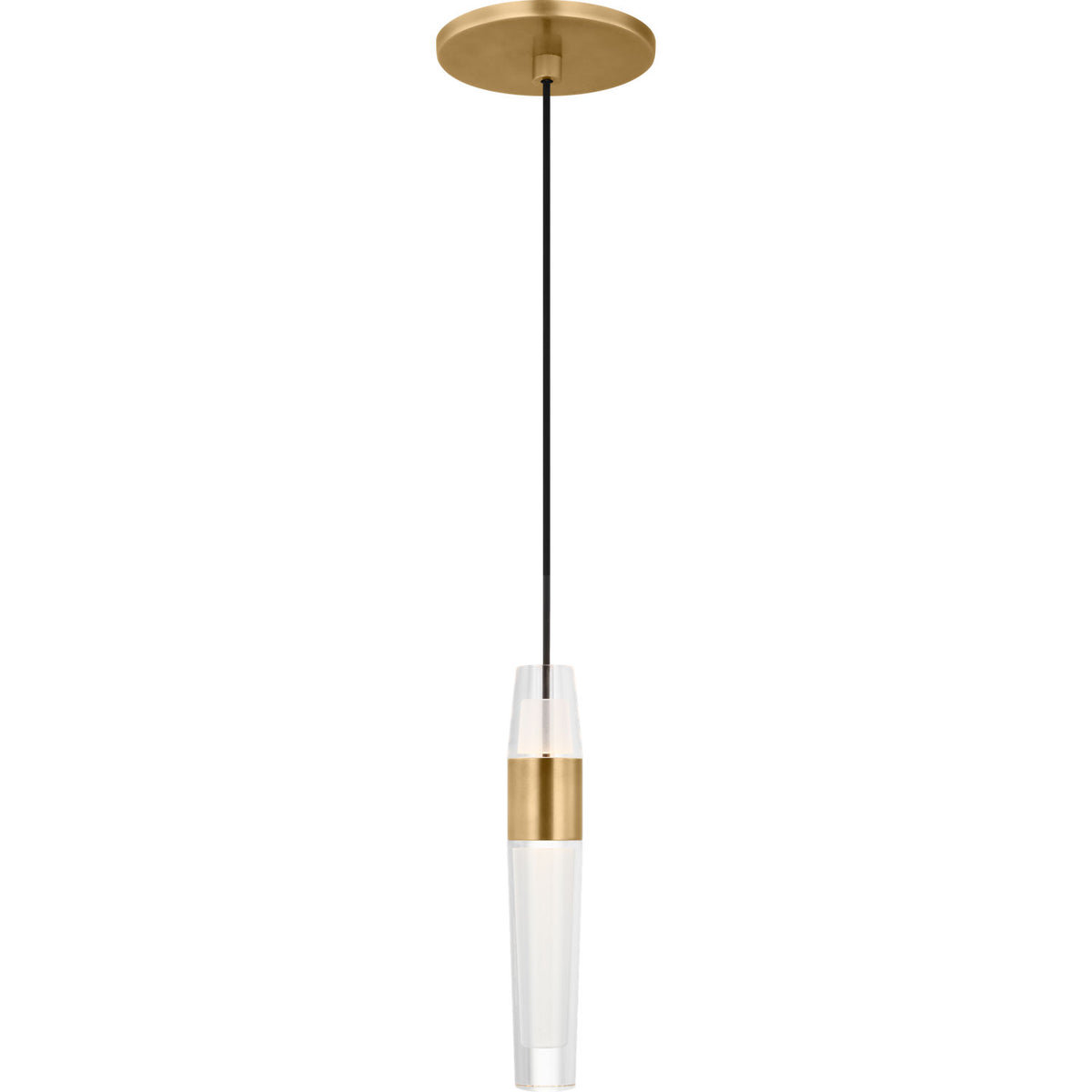Collection moderne Visual Comfort SLPD39727NB Lassell 1 lumière Suspension