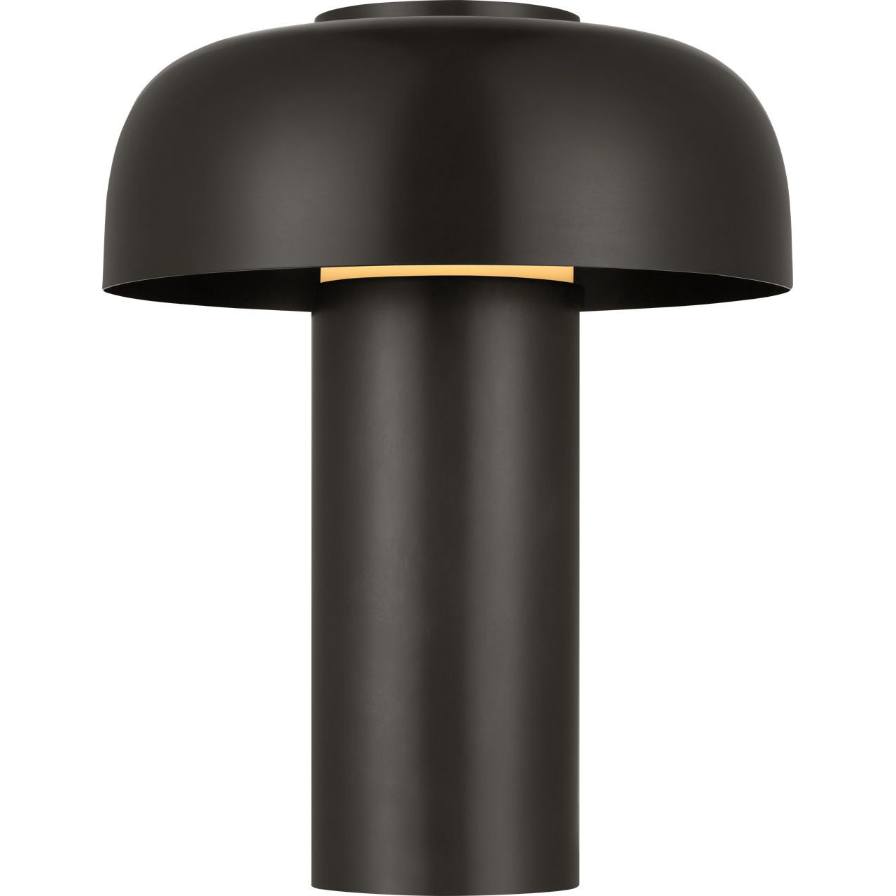 Visual Comfort Modern Collection - SLTB62127BZ - Louver 9 Rechargeable Table Lamp - Louver - Bronze