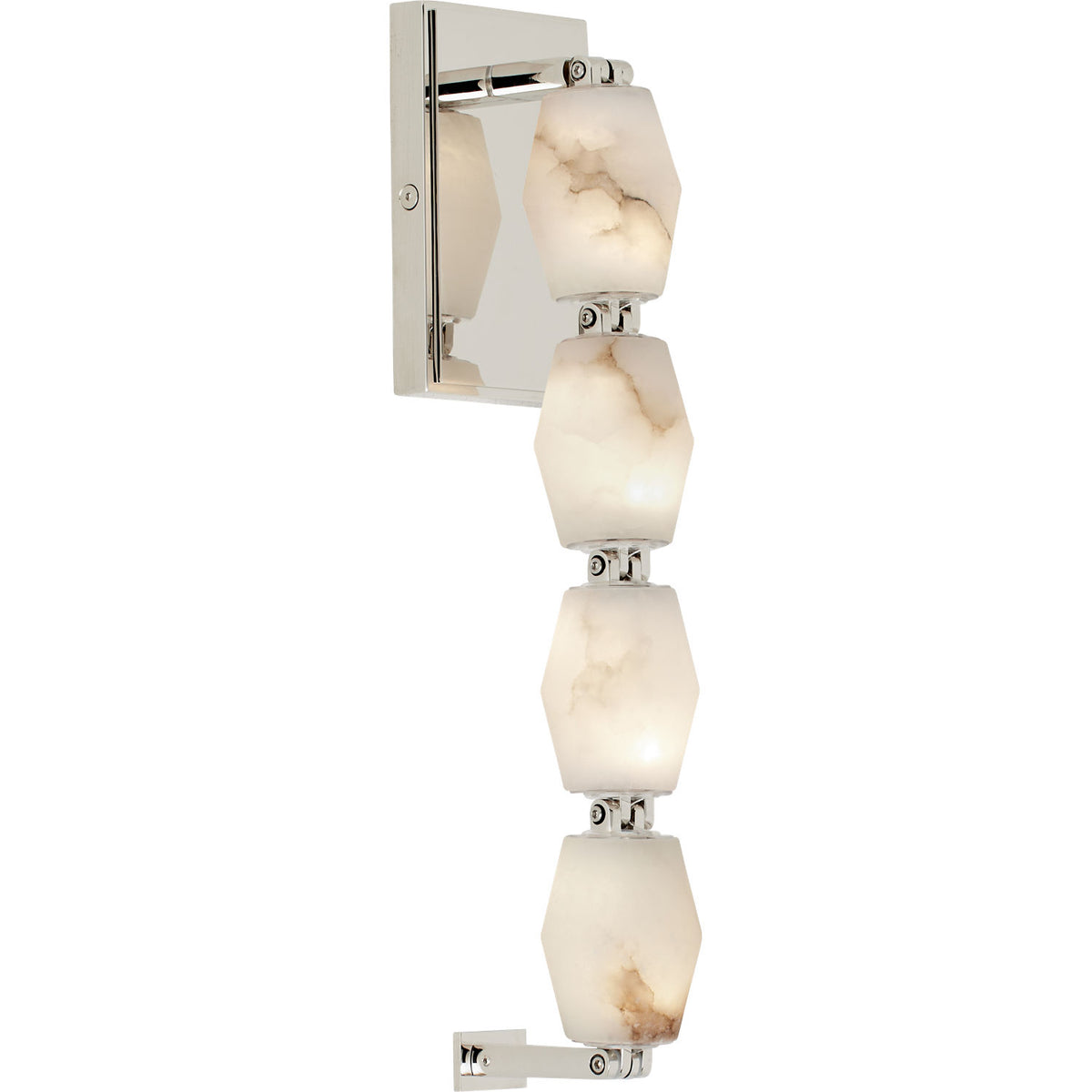 Visual Comfort Modern Collection SLWS54627ALBN Collier Alabaster Sconce