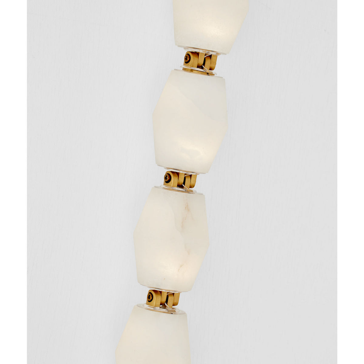 Visual Comfort Modern Collection SLWS54727ALBHAB Collier Alabaster Sconce