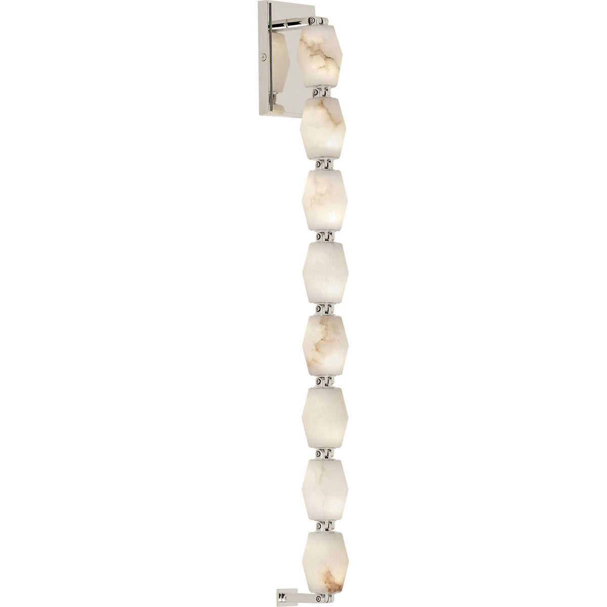 Visual Comfort Modern Collection SLWS54727ALBN Collier Alabaster Sconce