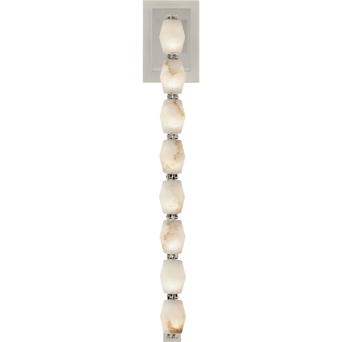 Visual Comfort Modern Collection SLWS54727ALBN Collier Alabaster Sconce