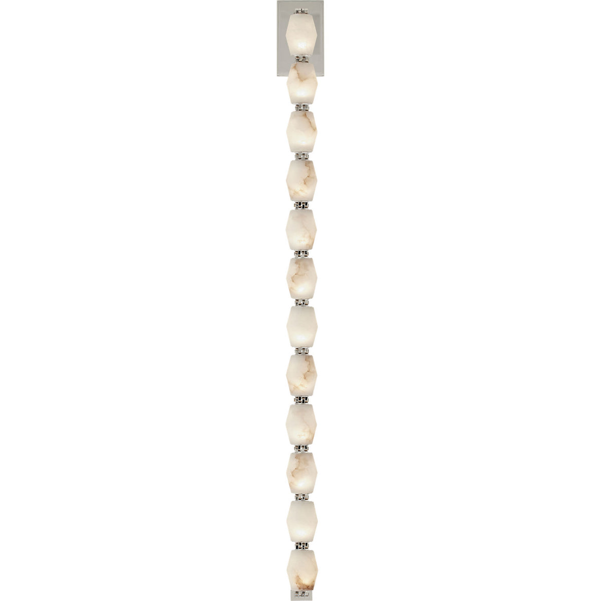 Visual Comfort Modern Collection SLWS54827ALBN Collier Alabaster Sconce