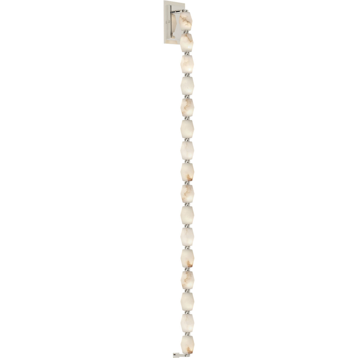 Visual Comfort Modern Collection SLWS54927ALBN Collier Alabaster Sconce
