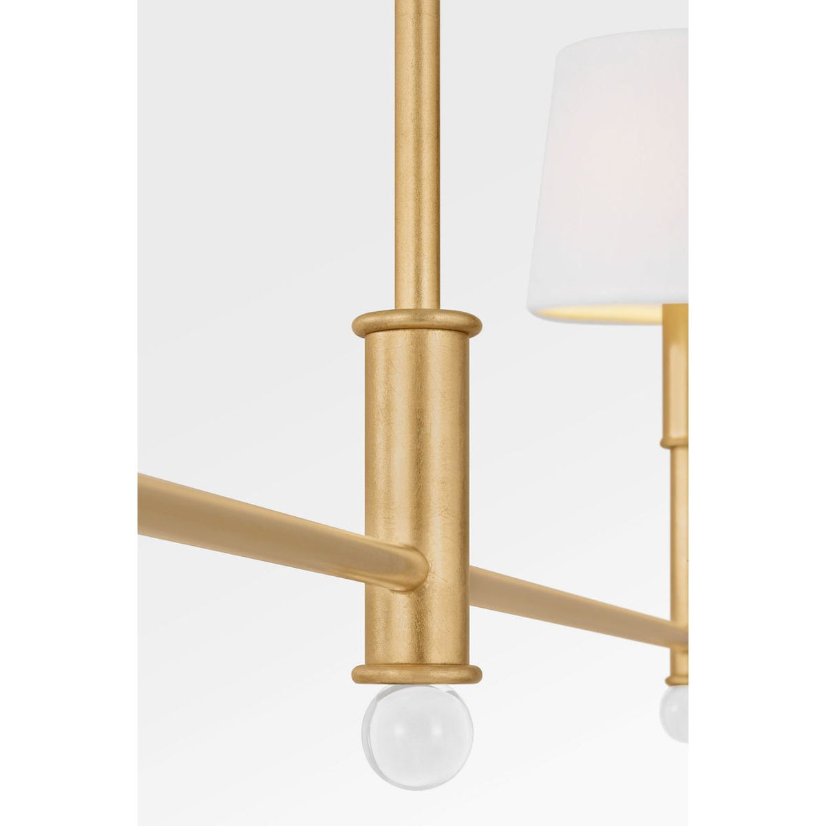 Visual Comfort Studio Collection AC1182GD Greard Linear Chandelier in Gild