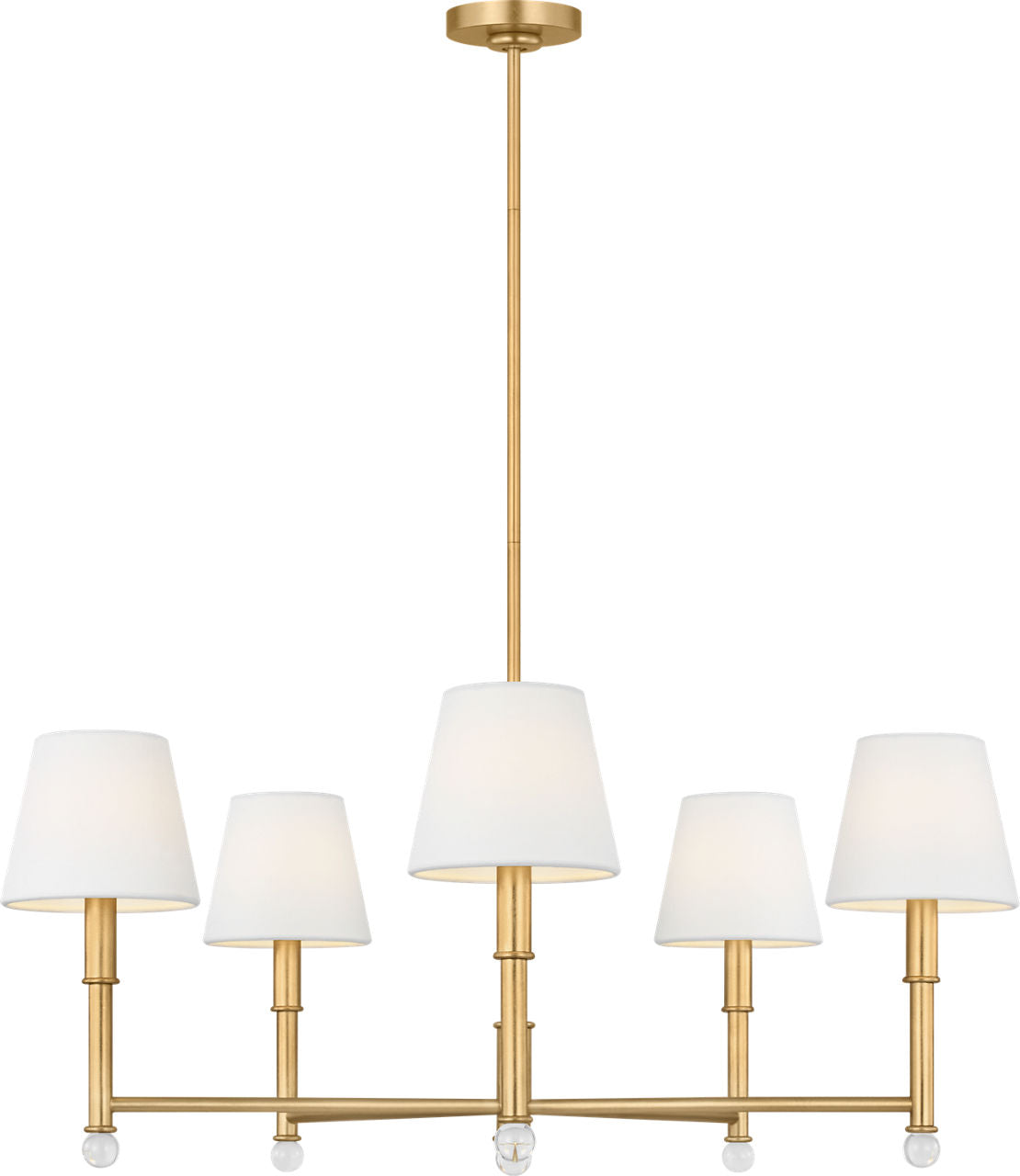 Visual Comfort Studio Collection AC1195GD Greard Chandelier in Gild