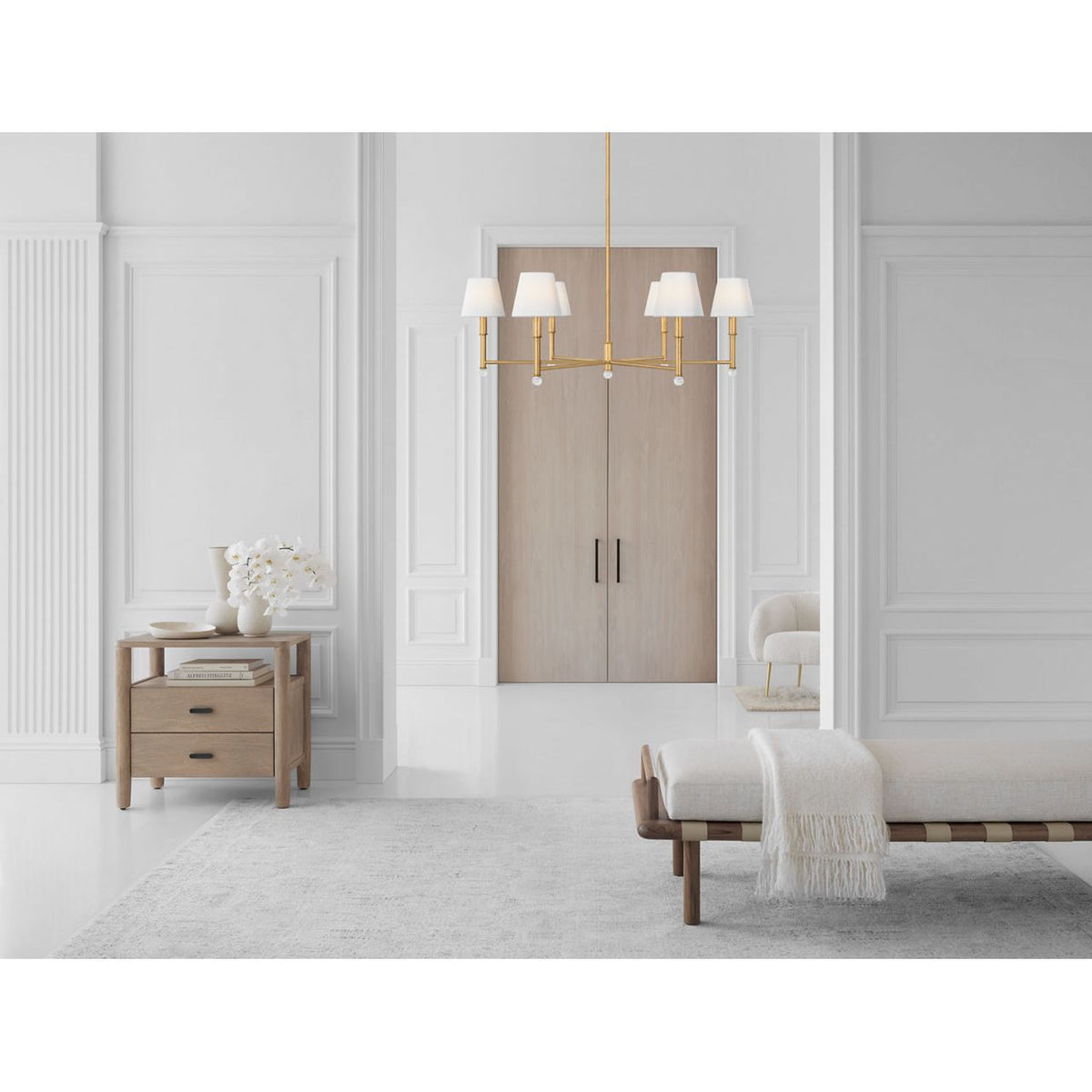 Collection Studio Visual Comfort AC1206GD Greard Suspendu en or