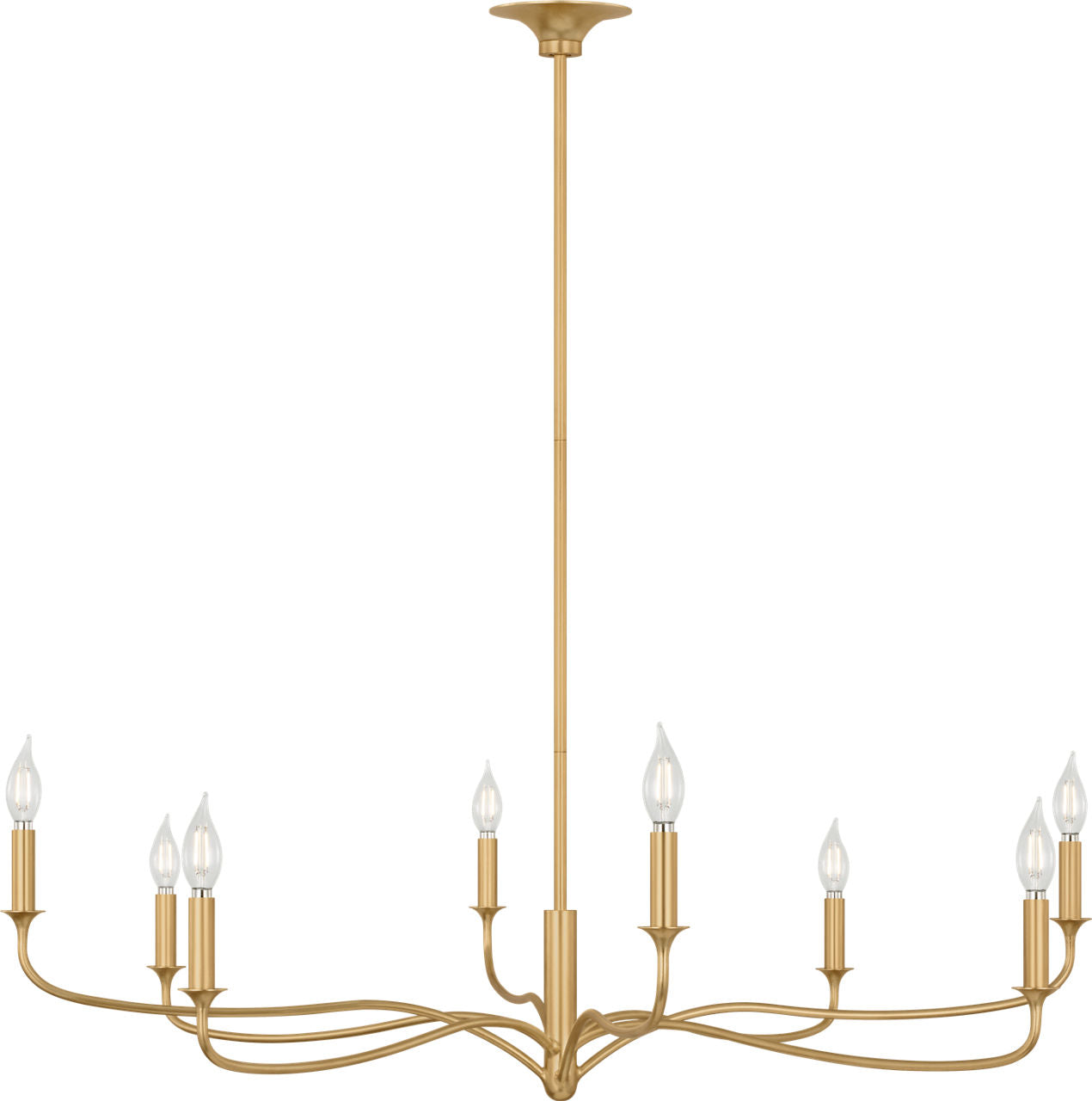 Visual Comfort Studio Collection AC1218GD Chatsworth Chandelier in Gild