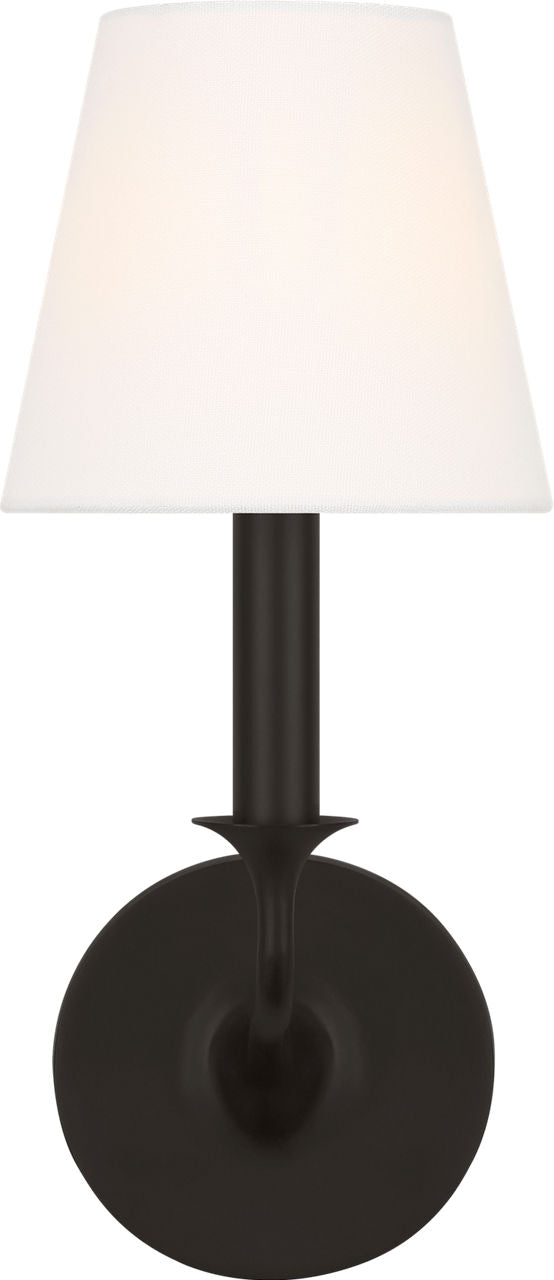 Visual Comfort Studio Collection AW1231AI Chatsworth Sconce in Aged Iron