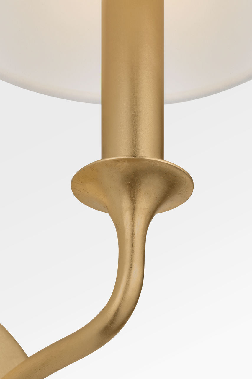 Visual Comfort Studio Collection AW1231GD Chatsworth Sconce in Gild